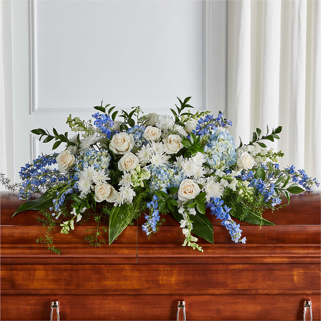 Timeless Essence Casket Spray – Carisma Florists, Mississauga ON