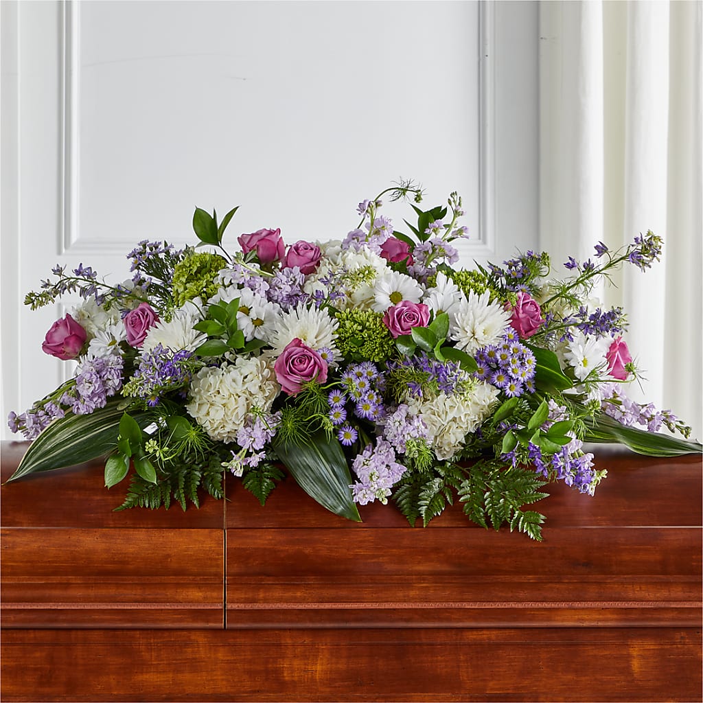 Meadows of Serenity Casket Spray – Carisma Florists, Mississauga ON
