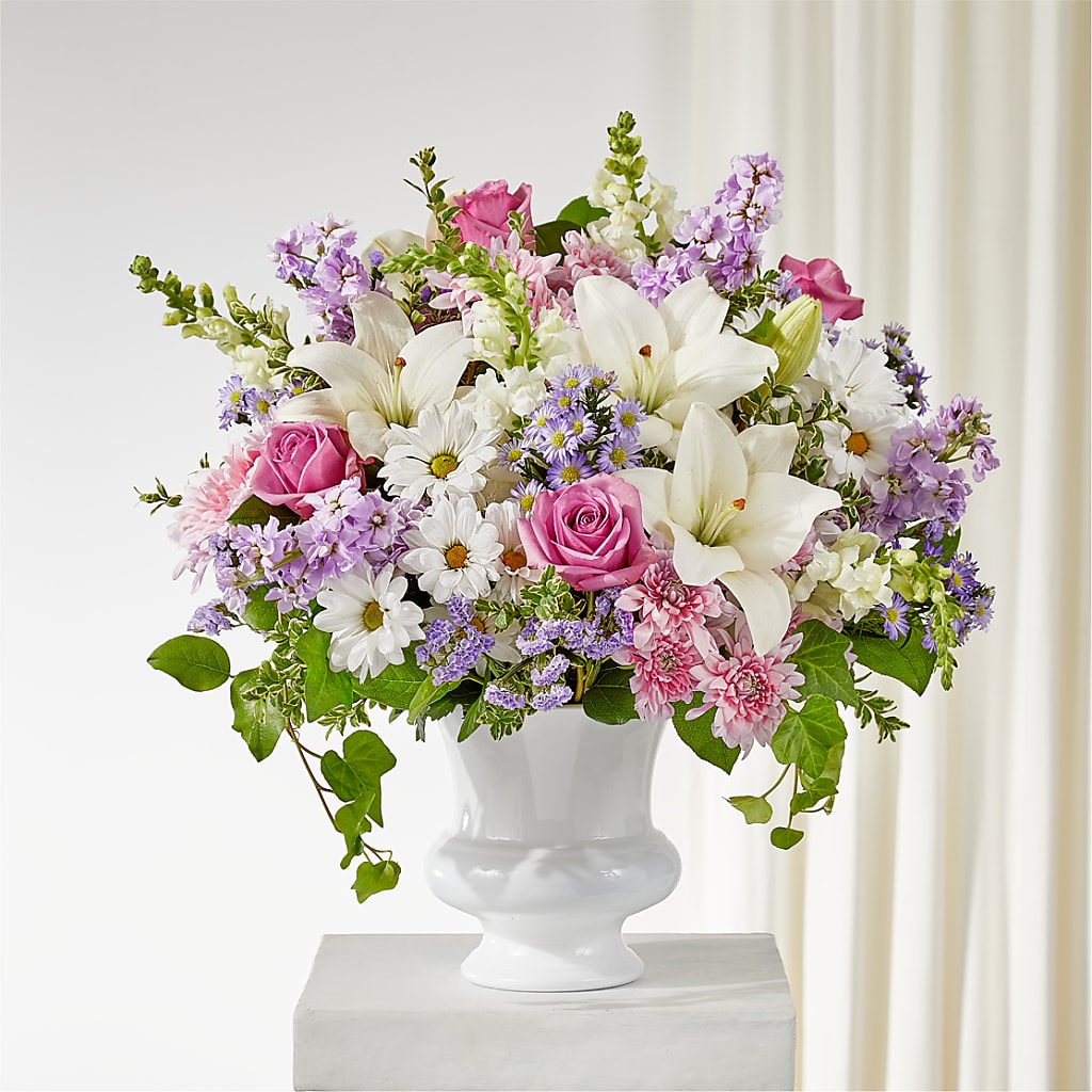 Remarkable Life Urn Arrangement – Carisma Florists, Mississauga ON