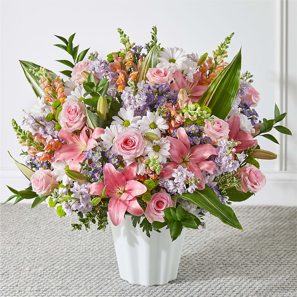 Abundant Compassion Floor Basket – Carisma Florists, Mississauga ON
