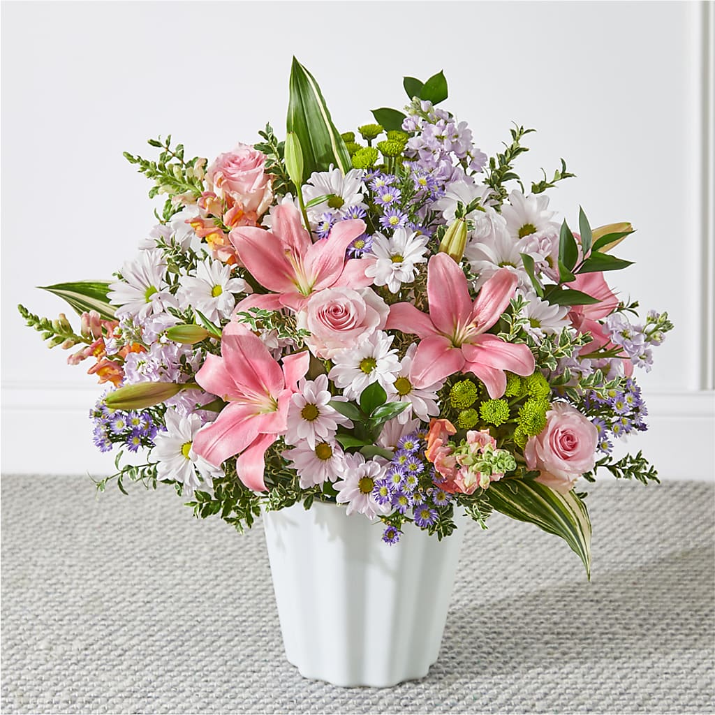 Abundant Compassion Floor Basket – Carisma Florists, Mississauga ON