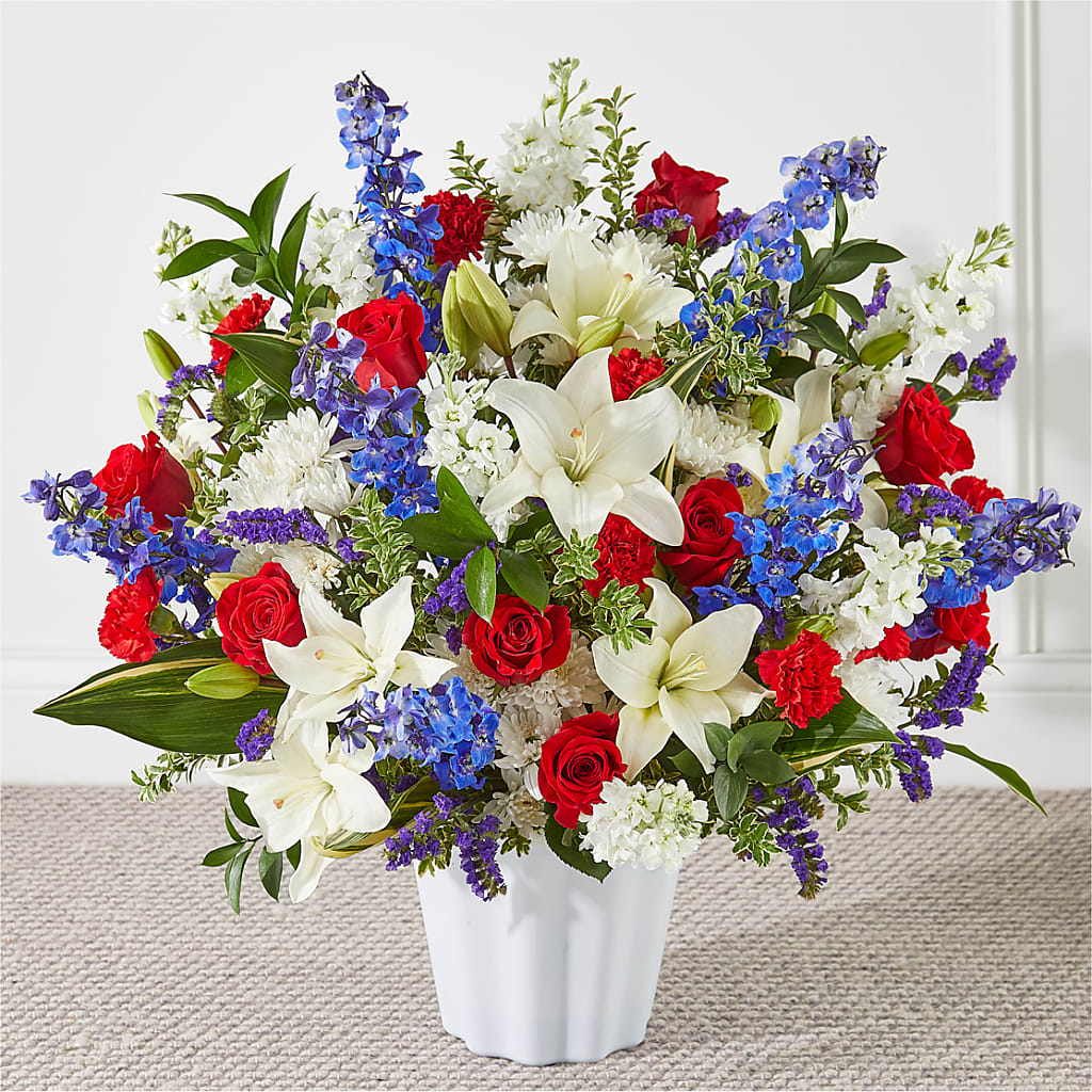 Consoled Floor Basket – Carisma Florists, Mississauga ON