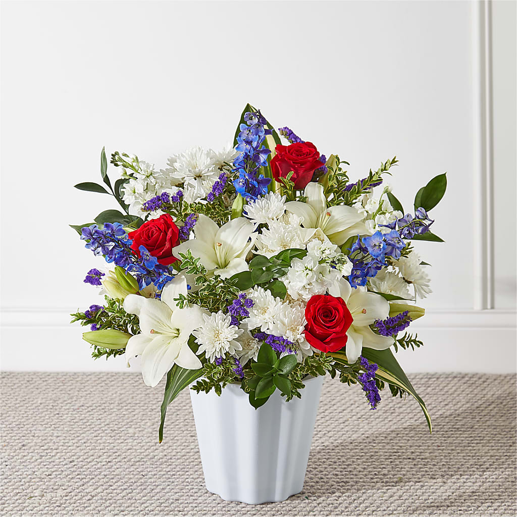 Consoled Floor Basket – Carisma Florists, Mississauga ON