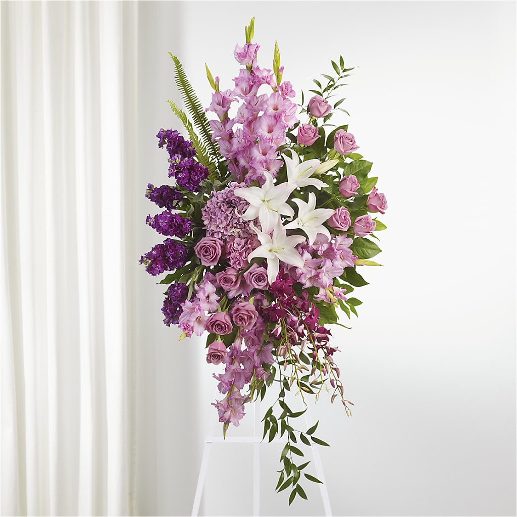 Never Alone Standing Spray – Carisma Florists, Mississauga ON
