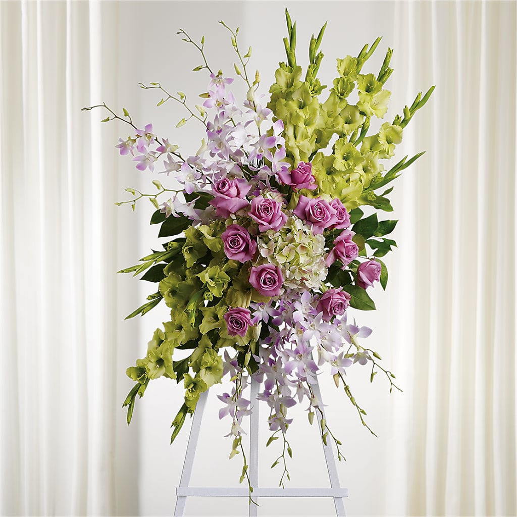 Lasting Legacy Standing Spray – Carisma Florists, Mississauga ON