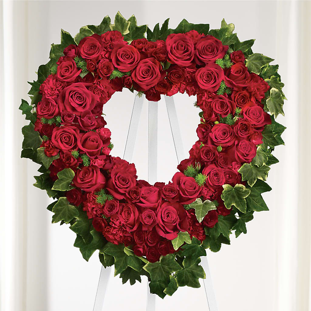 Wholehearted Standing Spray – Carisma Florists, Mississauga ON