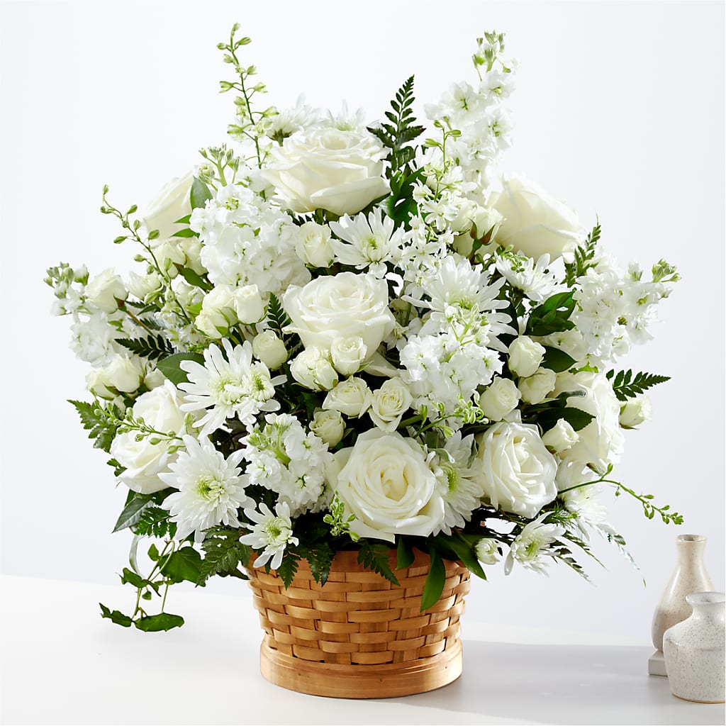 Heartfelt Condolences Arrangement – Carisma Florists, Mississauga ON
