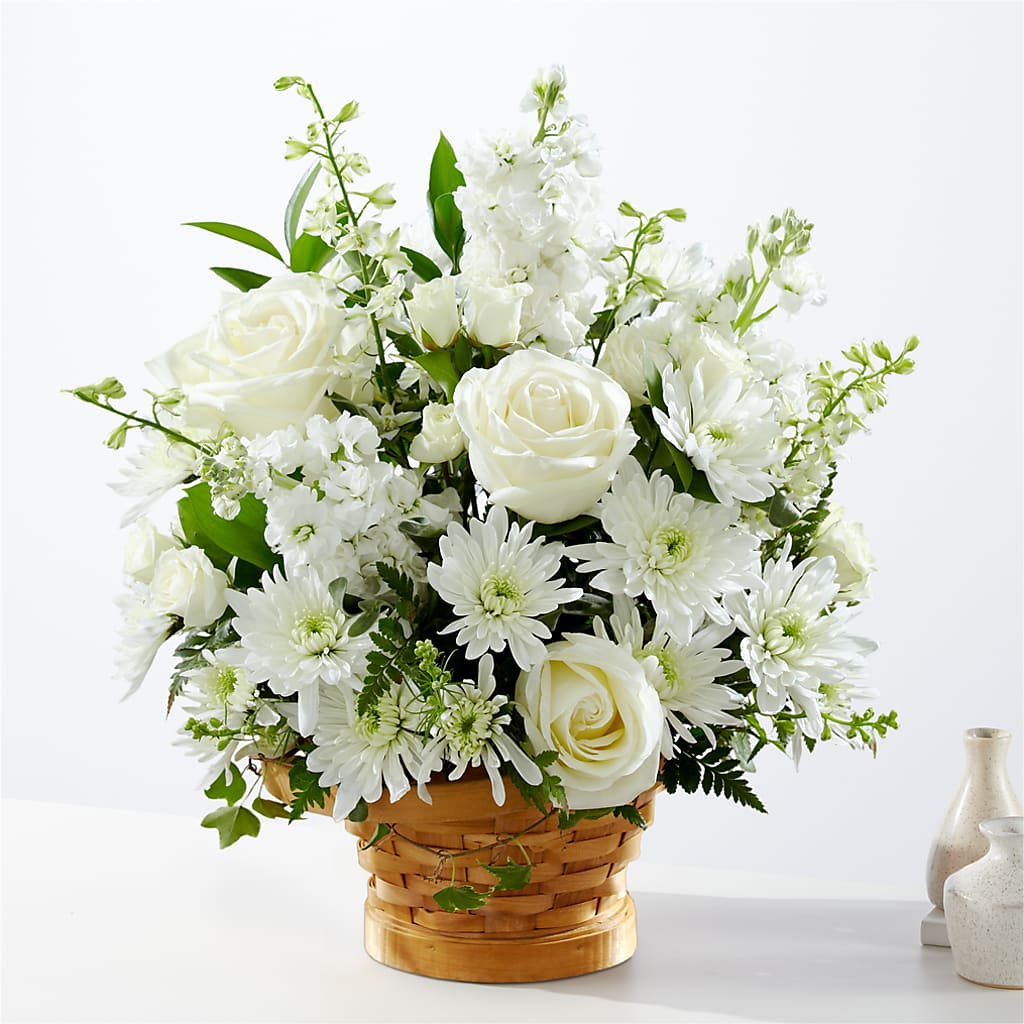 Heartfelt Condolences Arrangement – Carisma Florists, Mississauga ON