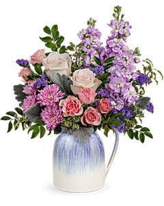 Teleflora's Pour on the Pretty Bouquet – Carisma Florists, Mississauga ON