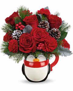 Teleflora's Send A Hug North Pole Penguin – Carisma Florists, Mississauga ON