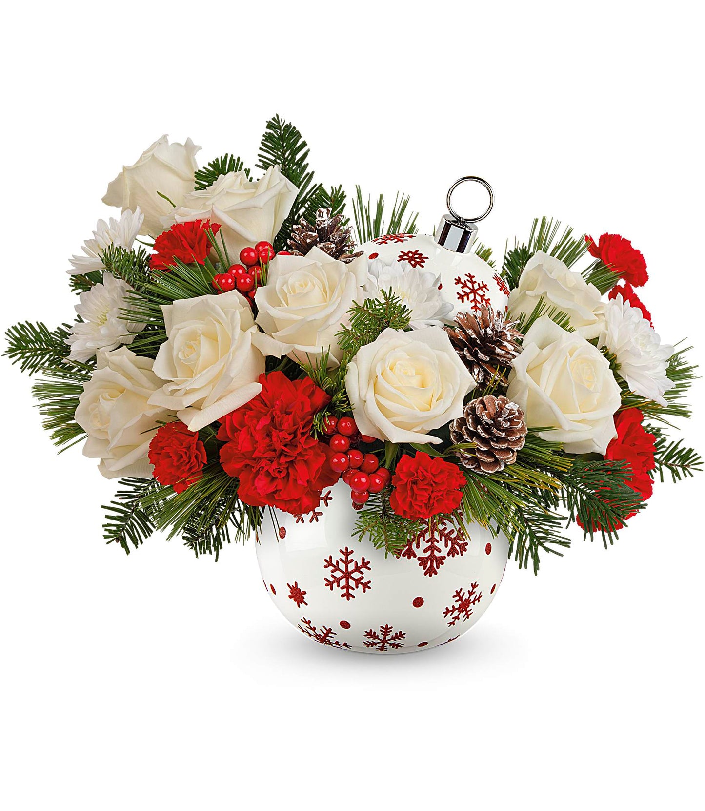 Snowy Sparkle Bouquet – Carisma Florists, Mississauga ON