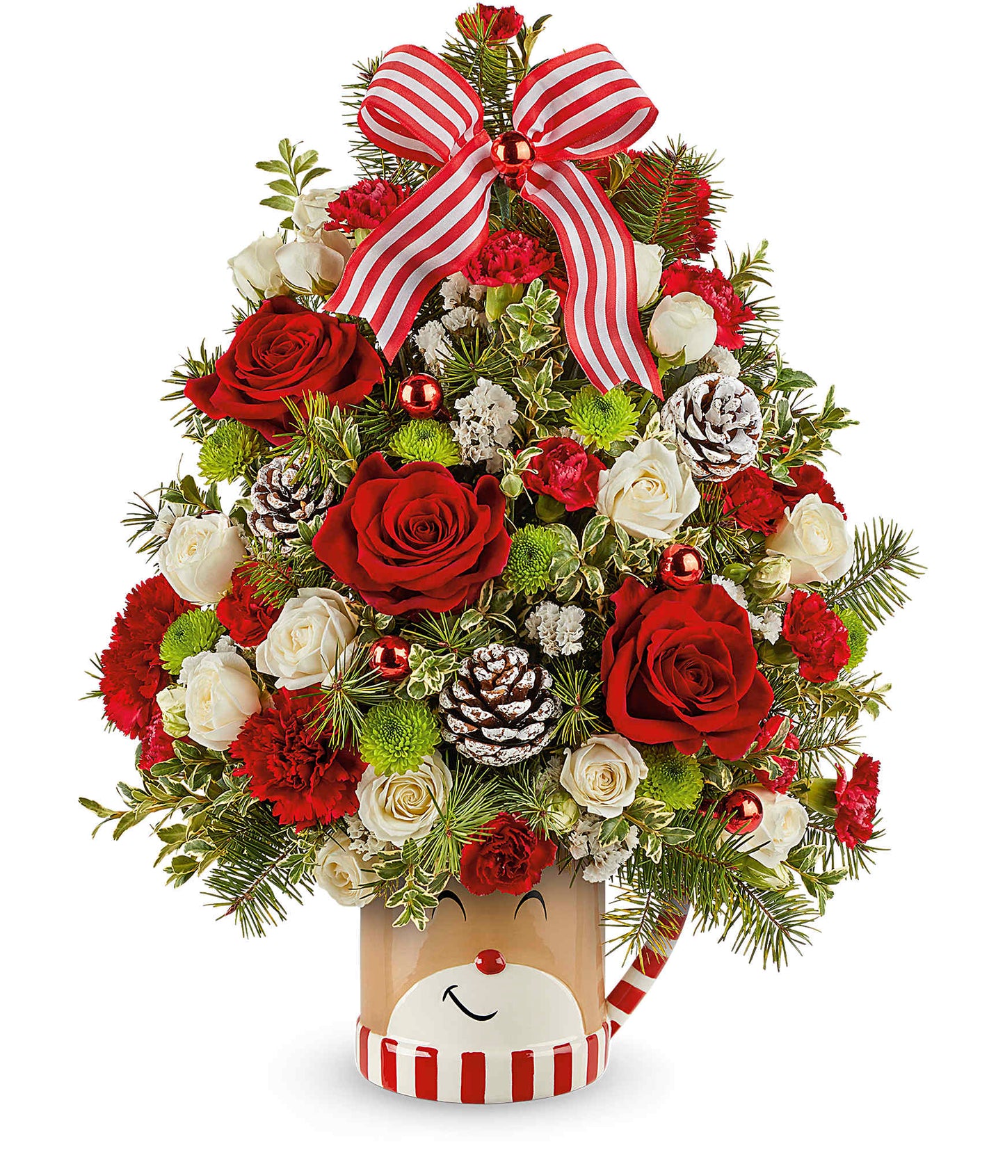 Send A Hug Merry Reindeer Tree – Carisma Florists, Mississauga ON