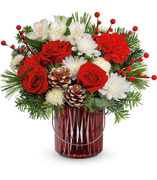 Bouquet de charme lumineux
