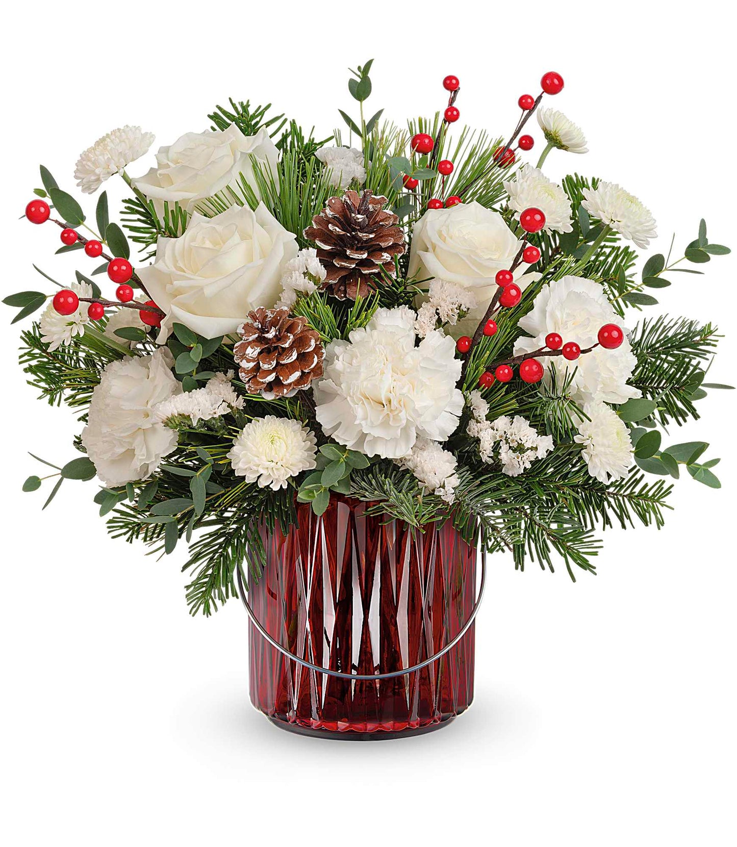 Gleaming Holiday Bouquet – Carisma Florists, Mississauga ON