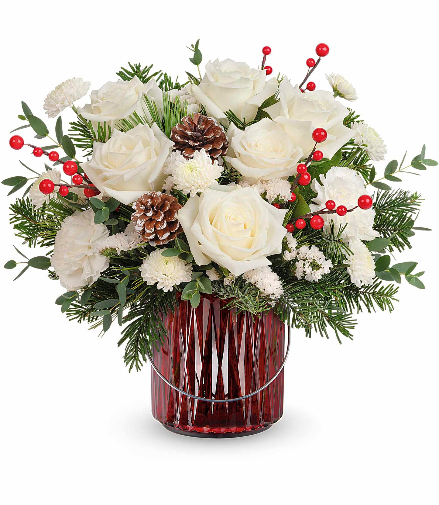 Gleaming Holiday Bouquet – Carisma Florists, Mississauga ON