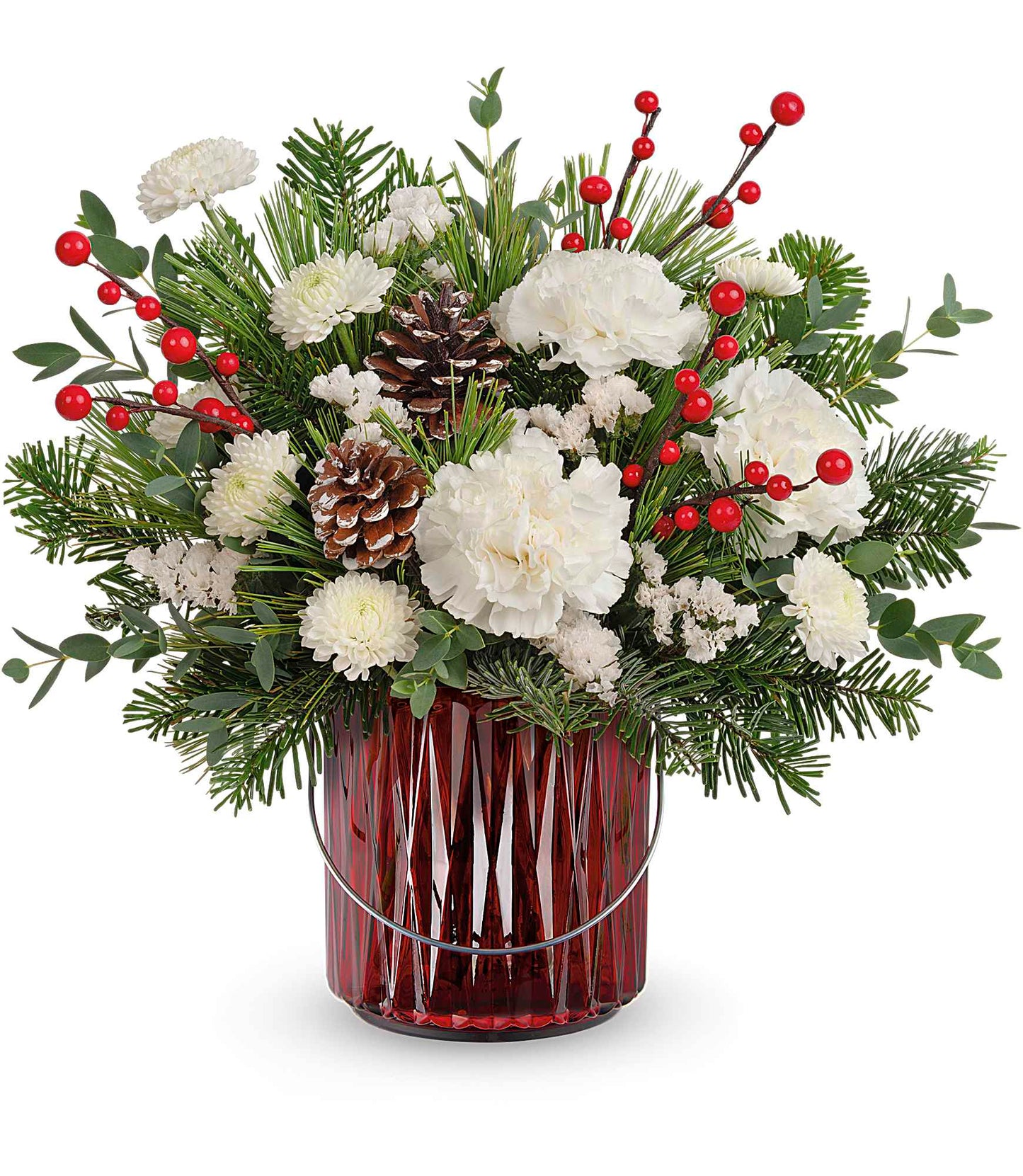 Gleaming Holiday Bouquet – Carisma Florists, Mississauga ON