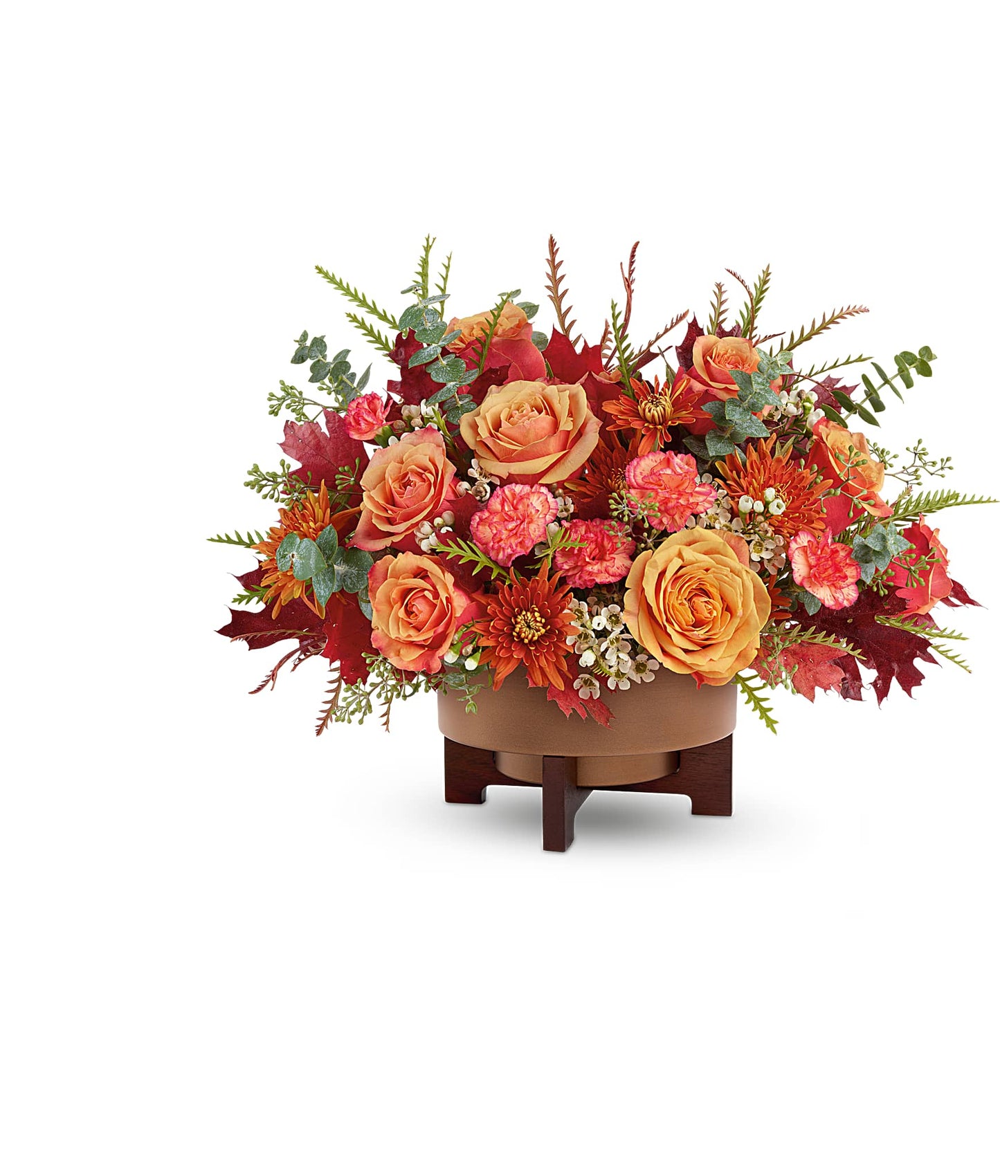 Modern Copper Centerpiece – Carisma Florists, Mississauga ON
