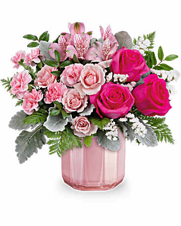 Blushing Gem Bouquet – Carisma Florists, Mississauga ON