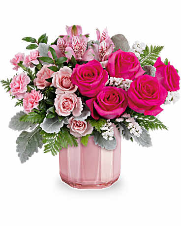 Blushing Gem Bouquet – Carisma Florists, Mississauga ON