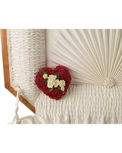 A Devoted Heart Casket Insert – Carisma Florists, Mississauga ON