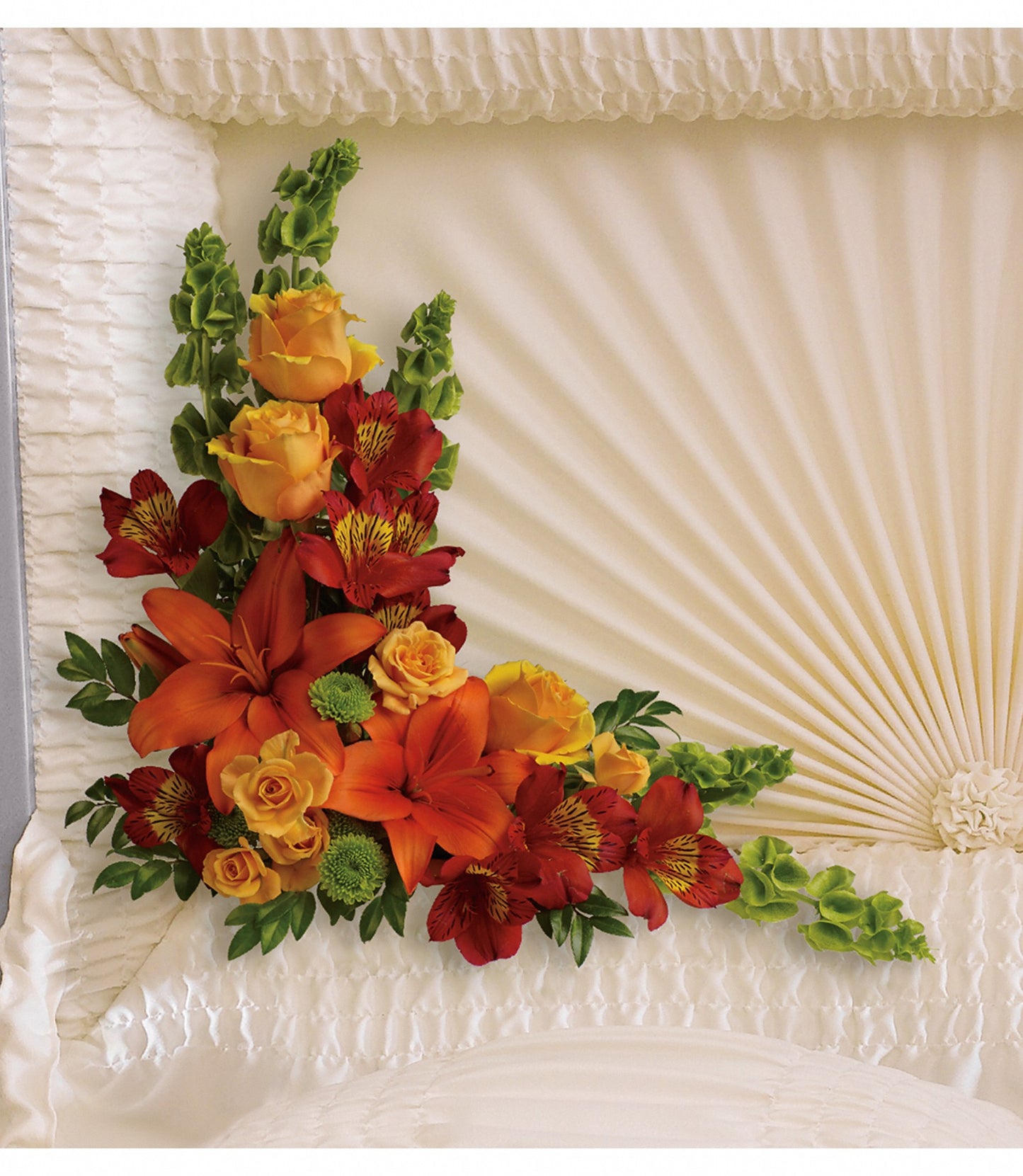 Island Sunset Casket Insert – Carisma Florists, Mississauga ON