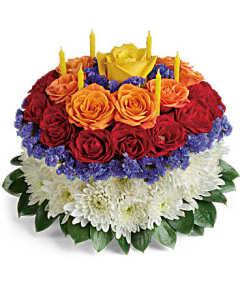 Your Wish Is Granted Birthday Cake Bouquet – Carisma Florists, Mississauga ON