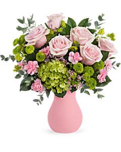 Teleflora's Breezy Pink Bouquet – Carisma Florists, Mississauga ON