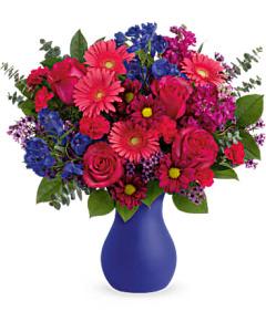 Teleflora's Jewel Tones Bouquet – Carisma Florists, Mississauga ON