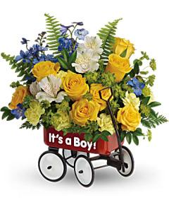 Teleflora's Sweet Little Wagon Bouquet – Carisma Florists, Mississauga ON