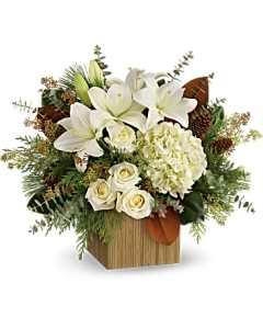 Teleflora's Snowy Woods Bouquet – Carisma Florists, Mississauga ON