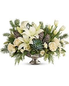 Teleflora's Winter Wilds Centerpiece – Carisma Florists, Mississauga ON