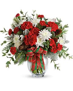 Teleflora's Holiday Shine Bouquet – Carisma Florists, Mississauga ON