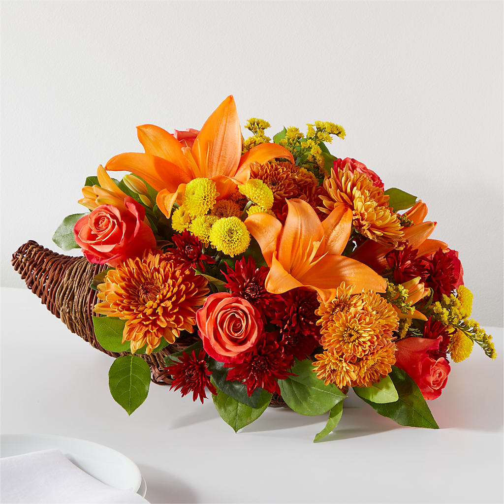 Bouquet of Blessings Cornucopia – Carisma Florists, Mississauga ON