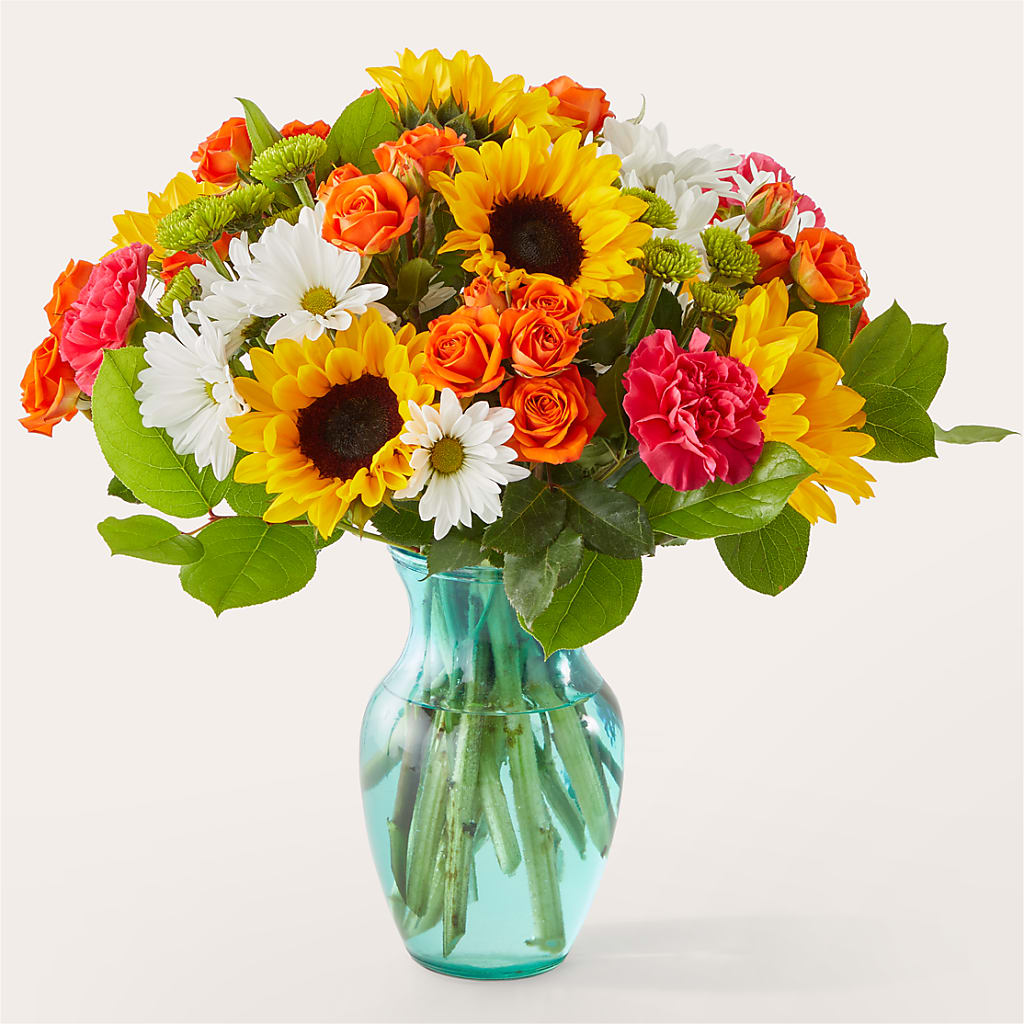 Sun-drenched Blooms Bouquet – Carisma Florists, Mississauga ON