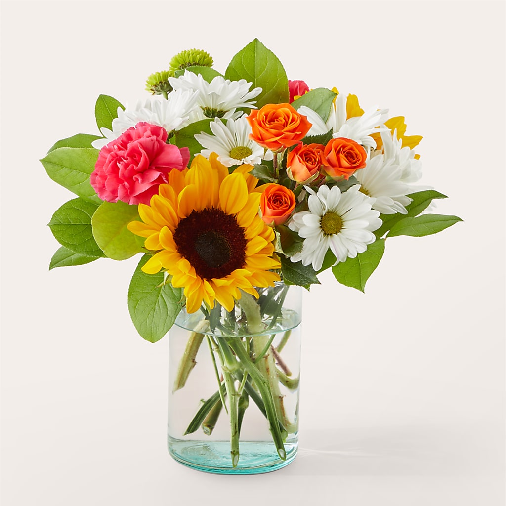 Sun-drenched Blooms Bouquet – Carisma Florists, Mississauga ON