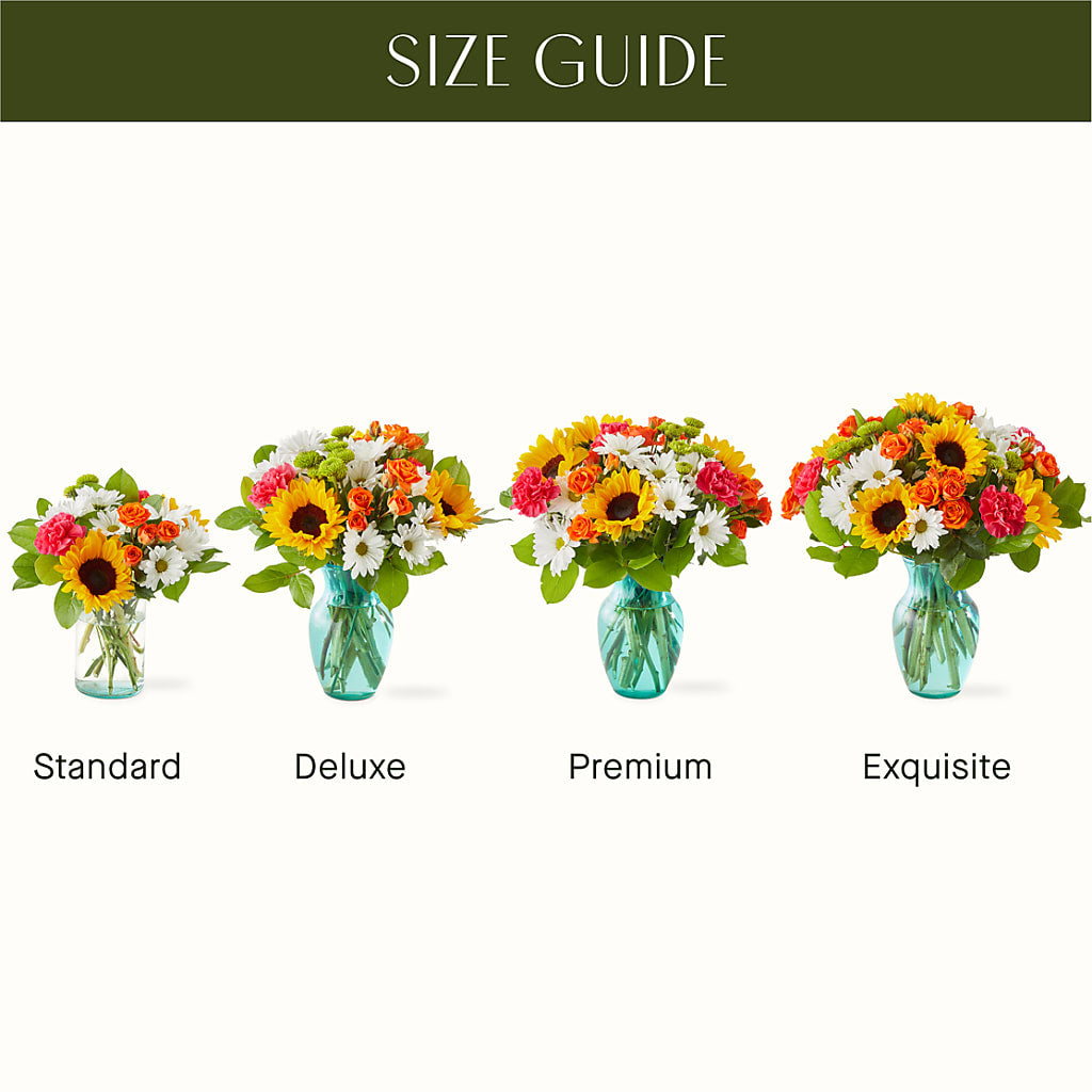 Sun-drenched Blooms Bouquet – Carisma Florists, Mississauga ON