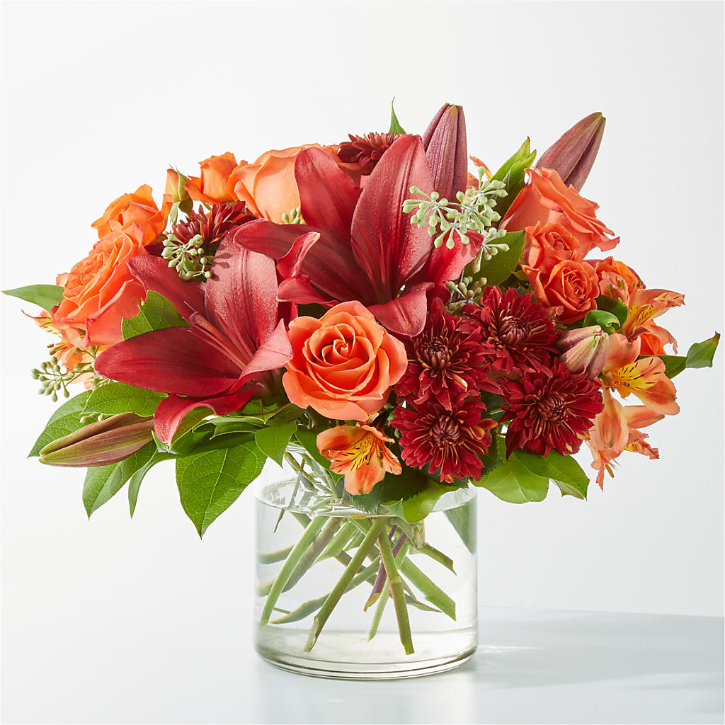 Crimson Leaves Bouquet – Carisma Florists, Mississauga ON