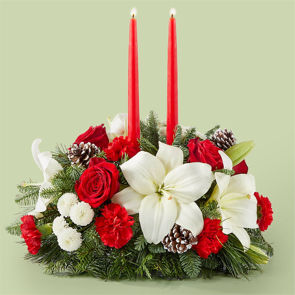 Seasonal Festivities Centerpiece – Carisma Florists, Mississauga ON