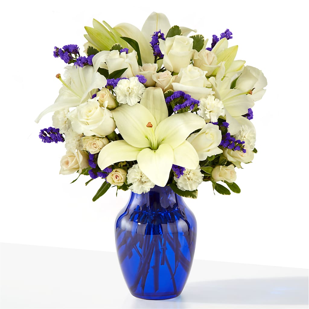 Sapphire Rush Bouquet – Carisma Florists, Mississauga ON