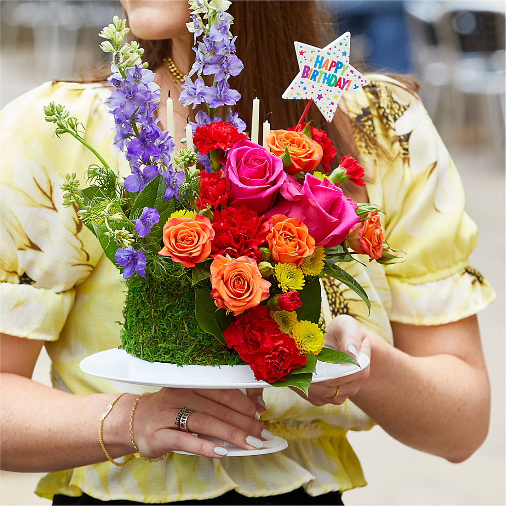 Best Year Yet Floral Cake – Carisma Florists, Mississauga ON