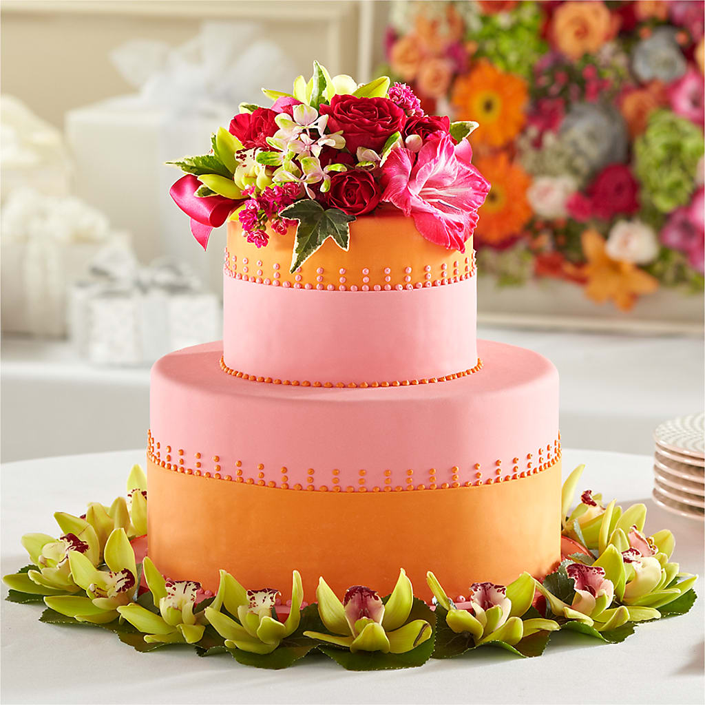 Sweet Citrus Cake Decor – Carisma Florists, Mississauga ON