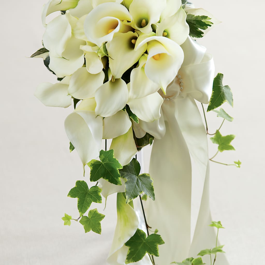 White Chapel Bouquet – Carisma Florists, Mississauga ON