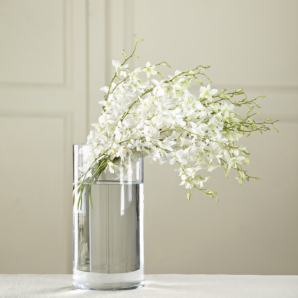 White Dendrobium Bouquet – Carisma Florists, Mississauga ON