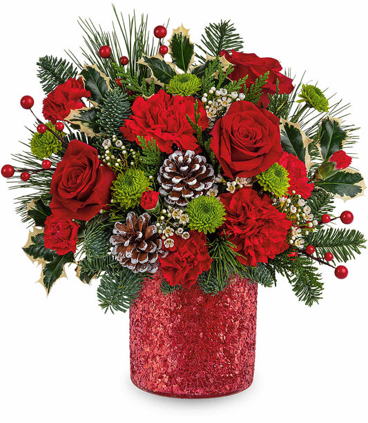 Crimson Wishes Bouquet