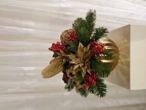 Red and Gold Arrangement –  Carisma Florists, Mississauga ON