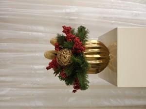 Gold Wicker Arrangement –  Carisma Florists, Mississauga ON