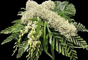 BABY'S BREATH CROSS CASKET SPRAY –  Carisma Florists, Mississauga ON