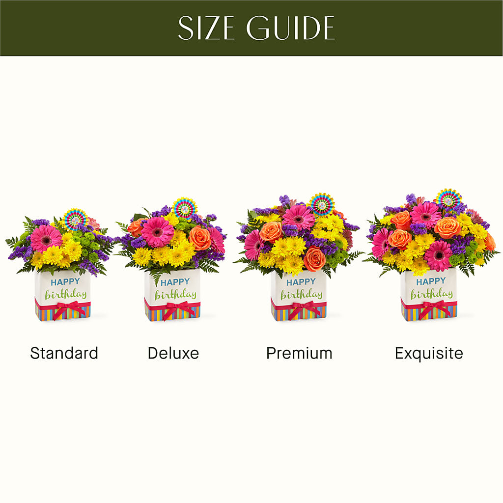 Birthday Brights Bouquet –  Carisma Florists, Mississauga ON