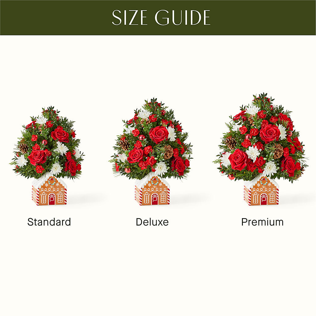 Spiced Gingerbread Tree –  Carisma Florists, Mississauga ON