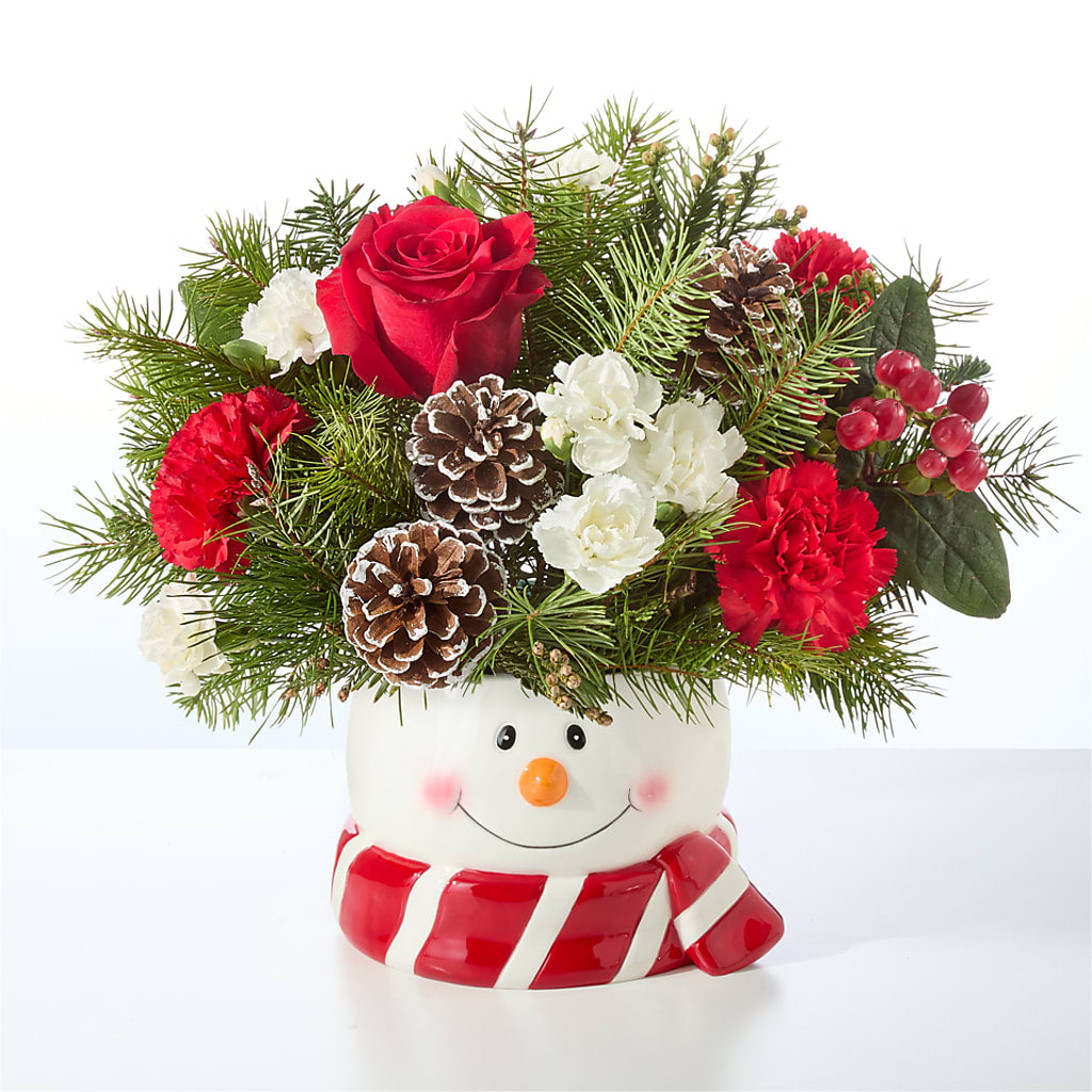 Jolly Snowman Bouquet –  Carisma Florists, Mississauga ON